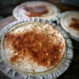 Arroz con leche y canela
