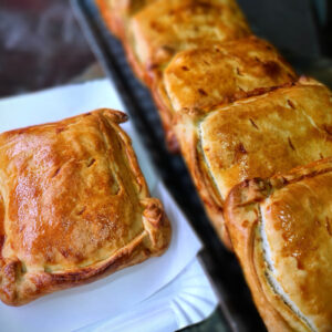 Empanada de atún y pisto