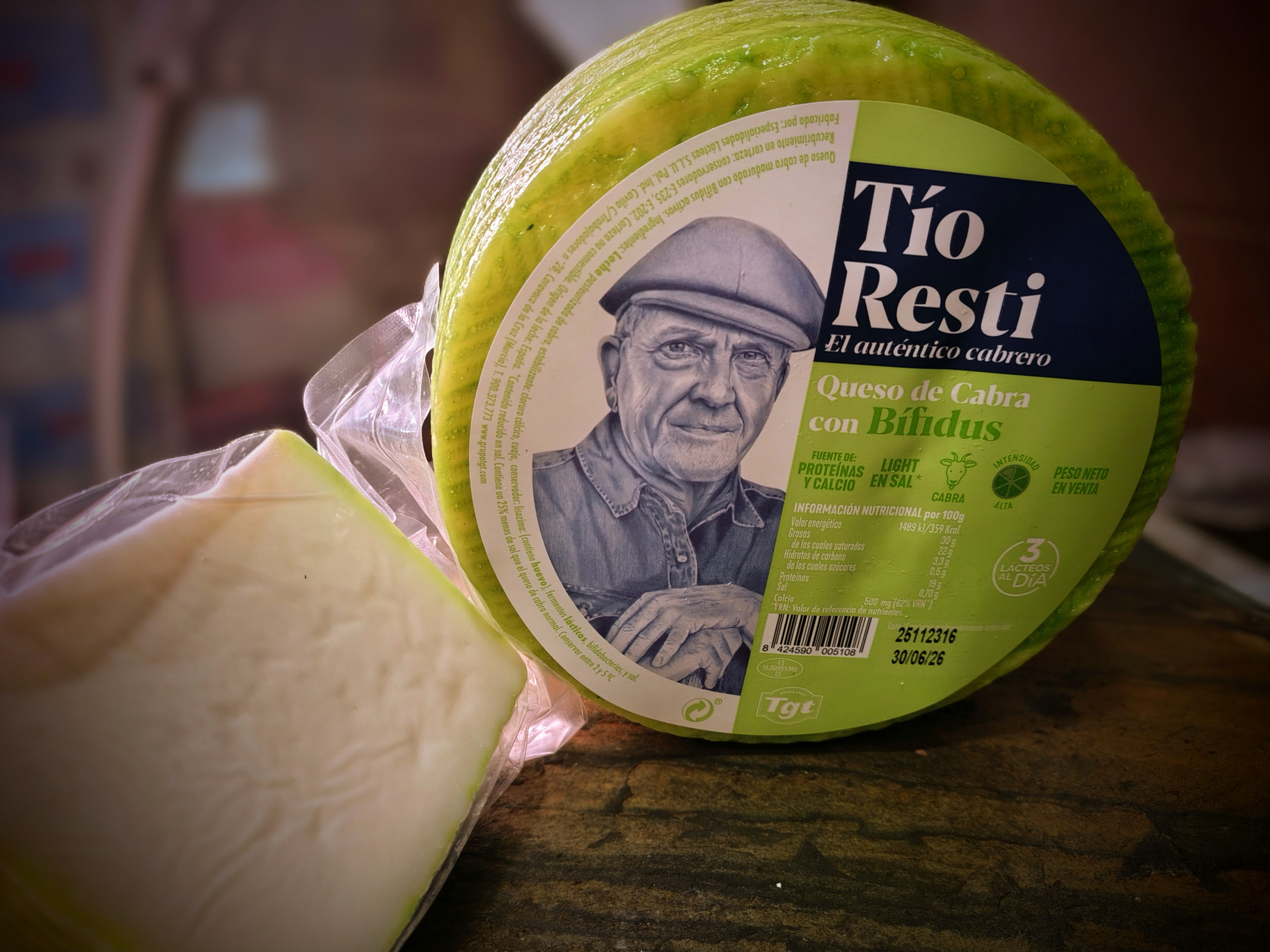 Queso de cabra Tío Resti