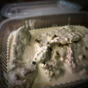 Solomillo de cerdo al roquefort