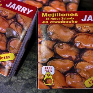 Mejillones de Nueva Zelanda en escabeche
