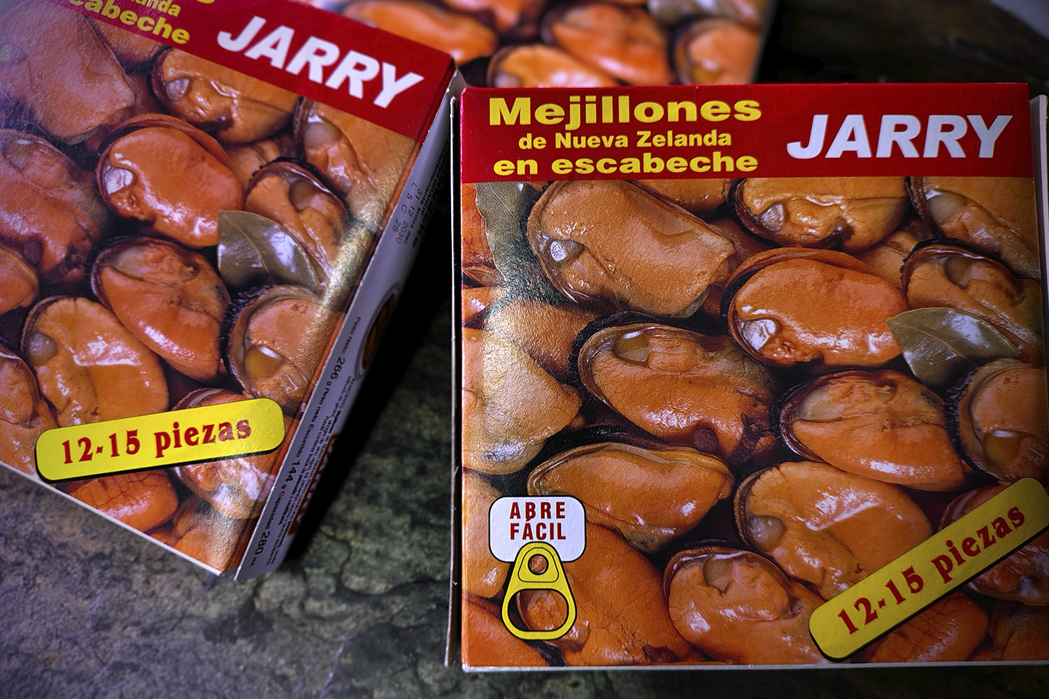 Mejillones de Nueva Zelanda en escabeche